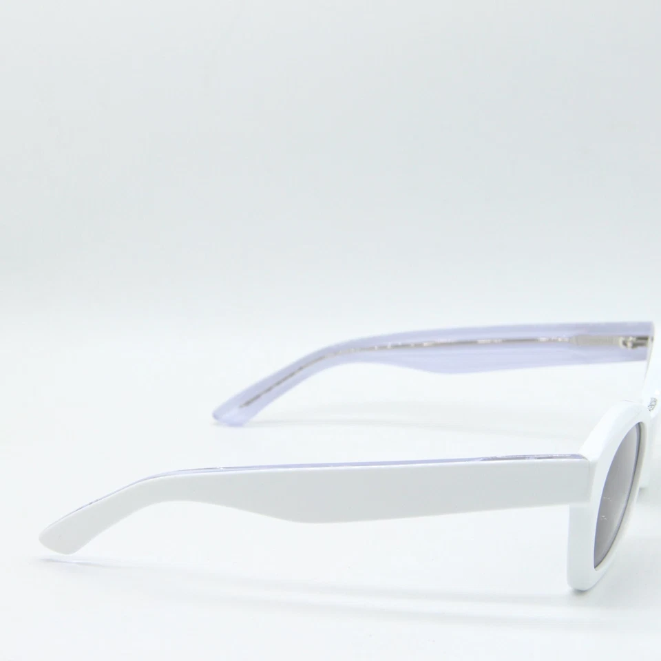 NUEVO BALENCIAGA BB 0230S 005 BLANCO GRIS AUTÉNTICO GAFAS DE SOL 53-20 Foto 3 de 3