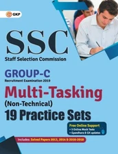 Ssc 2019 Group C Multi-Tasking (Non Technical) - 19 Practice Sets
