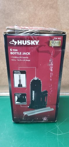 Husky 6-ton Bottle Jack (12,000lbs, 8.5 - 16.25" Lift) (E10014656) - Picture 4 of 6