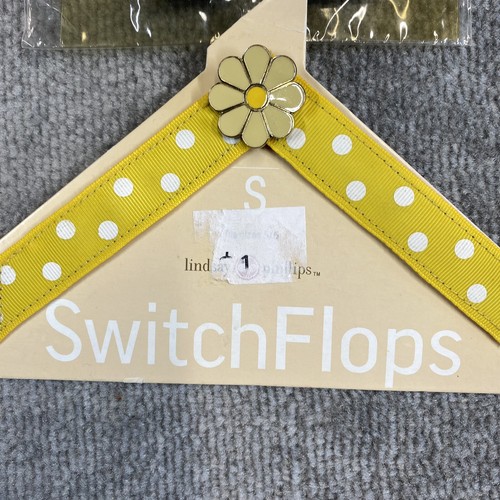 Lindsay Phillips Switch Flops Straps Small Lot of 2 Interchangeable Flip Flop - Picture 2 of 9