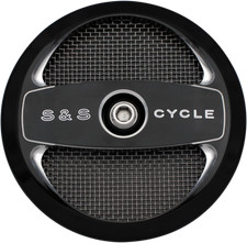 S & S Cycle 170-0214 Air 1 Black Stealth Air Cleaner Covers Harley
