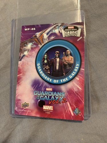 2016 Upper Deck Guardians Of The Galaxy GOTG Foil Walmart Insert 46 Star Lord !! - Picture 4 of 4