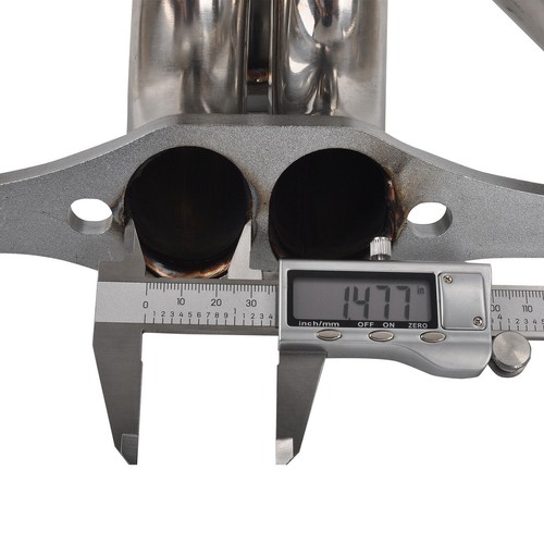 Stainless Shorty Hugger Headers For 283-400 Small Block Chevy Street Rod SBC V8 - Bild 3 von 12