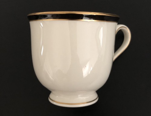 JUEGO DE 3 TAZAS Y PLATILLOS DE TÉ LENOX URBAN LIGHTS USADOS EN EXCELENTE ESTADO - Imagen 5 de 12