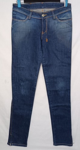 Ksubi Low Rise Ankle Zip Womens Jeans Size 26 W29 L32 Blue Worn Denim - Picture 4 of 13