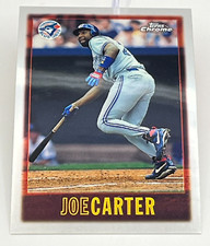 1997 Topps Chrome MLB Card #83 Joe Carter Toronto Blue Jays