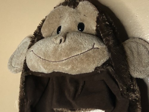 Cheeky Charlie Toddler Kids Hat Scarf Mitten Beige Brown Unisex - Picture 4 of 12