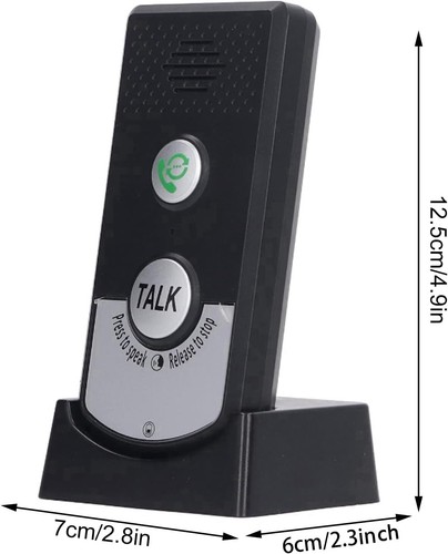 2 Way Voice Intercom, Wireless Intercom Unit, Waterproof Wireless Intercomunicad - Picture 2 of 5