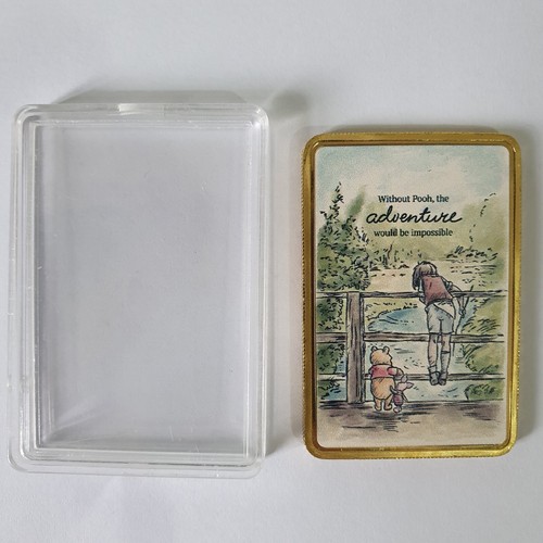 Winnie the Pooh 24ct gold plated ingot Coin Collectable Adventure - Picture 3 of 3