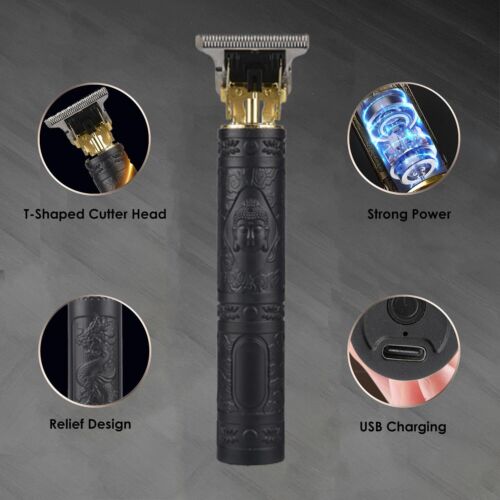 Cortapelos eléctrico inalámbrico para hombres, afeitadora recortadora de barba - Imagen 3 de 6