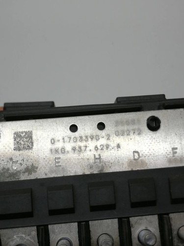 Volkswagen Golf VI 2010 Benzin Sicherungskasten Set 1K0937125B ROC7059 - Afbeelding 6 van 9