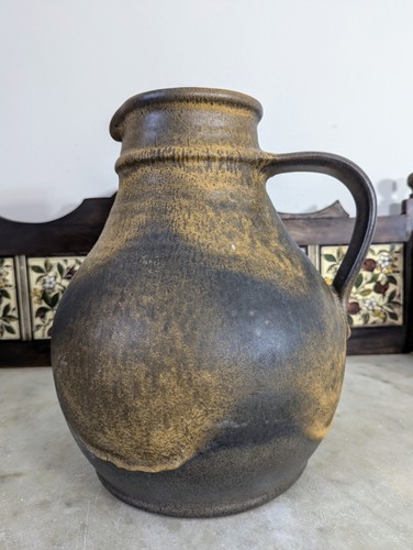 Rustic Stoneware Jug Vase Large Unusual Hand Made FREE Postage Available - Picture 14 of 23