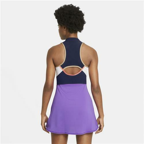 Nike Court Size Dri-Fit Slam Tennis Dress CV4824-100 Brand New with Tag - Picture 2 of 5