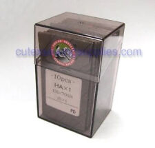 100 ORGAN TITANIUM 12BP 15X1 HAX1 15X1PD FLAT SHANK HOME UNIVERSAL SEWING NEEDLE