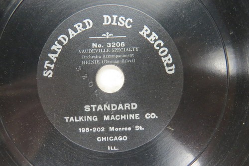 Ada Jones & Len Spencer - STANDARD 3206 - Heinie - Picture 1 of 3