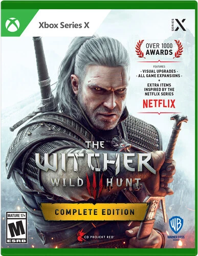 Witcher 3: Wild Hunt Complete Edition For Xbox Series X S [New.