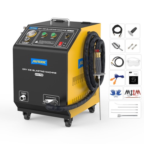 Dry Ice Blasting Machine Dry Ice Blaster Cleaner Chassis Engine Carbon Removal - Picture 1 of 14