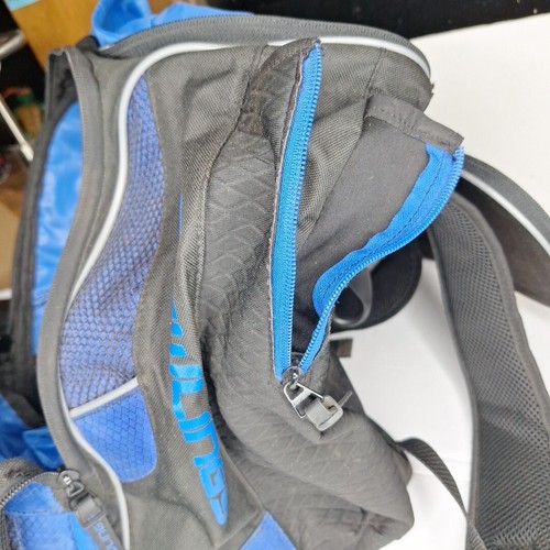 Mochila Rawlings Shutout Negra Azul Softbol Béisbol Balón Bate Bolsa Mochila - Imagen 7 de 7