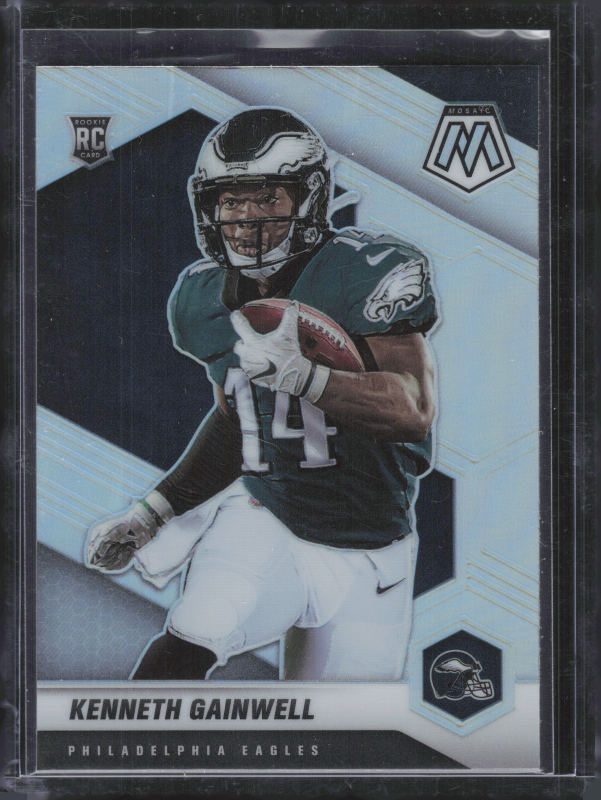 2021 Panini Mosaic Rookie Variations Silver #339 Kenneth Gainwell