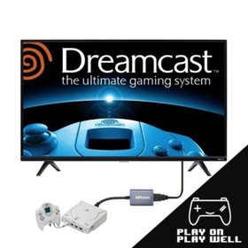 HDMI-compatible Adapter NTSC 480i, 480p, PAL 576i For SEGA Dreamcast