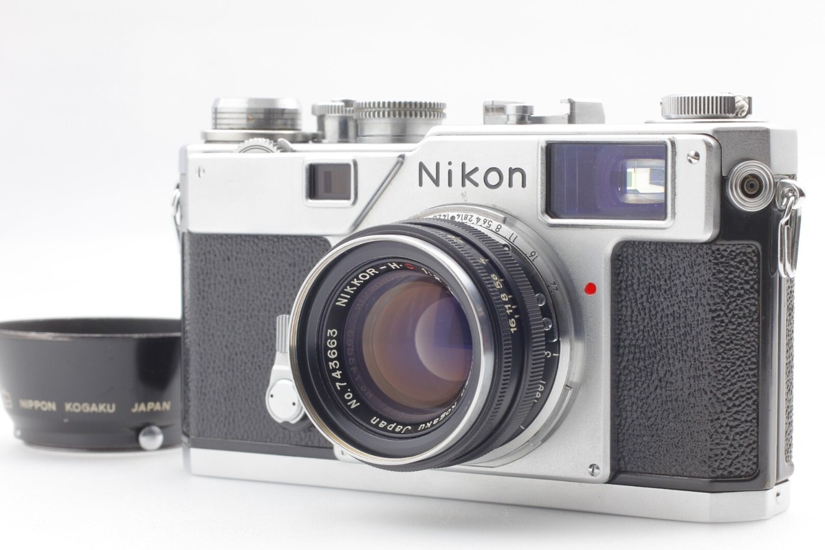 フィルムカメラ Nikon S3 camera Nikkor-H 50mm f/ 2 Lens MINT] Nikon S3 Rangefinder Film Camera Nikkor-H.C 50mm f/2