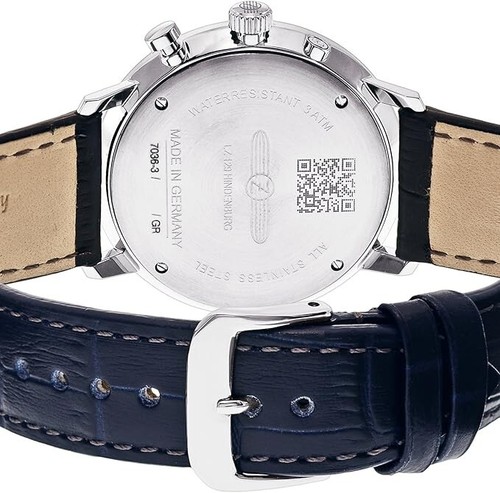 ZEPPELIN Zeppelin 7036-3 HINDENBURG Hindenburg Moon Phase Watch Men's Watch - Picture 3 of 4