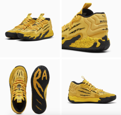 NEW MENS PUMA x LAMELO BALL x PORSCHE MB.03 911 Turbo Basketball SHOES 309847 01