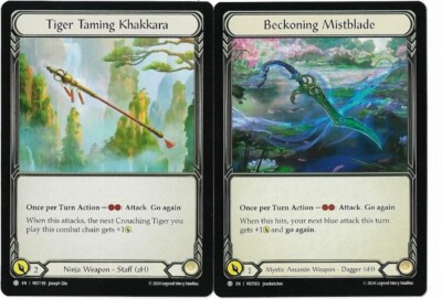 Flesh And Blood - *TIGER TAMING KHAKKARA / BECKONING MISTBLADE* - MST159/MST003