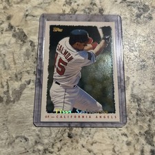1995 Topps - Cyberstats #114 Tim Salmon