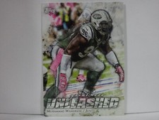 2014 Topps Greatness Unleashed Jets Football Card #GUMW Muhammad Wilkerson