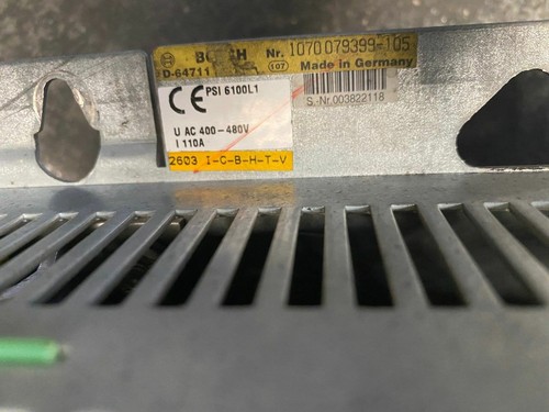 Rexroth Medium frequency inverter PSI 6100.350L1 PSI 6100.L1 WELDING MF-SYSTEM - Picture 7 of 8