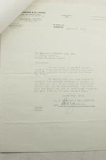 1931 Lamson Goodnow G F Stephens & Co Winnipeg Canada Letter Ephemera P1316G