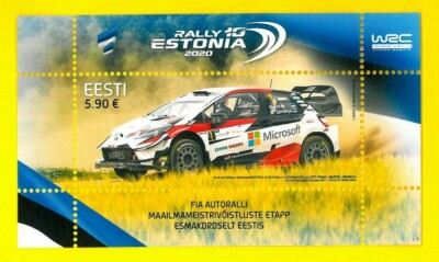 ESTLAND RALLYE 2020 - MOTORSPORT NEUES MINIATURBLATT