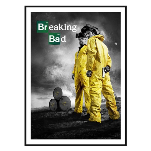 Breaking Bad Poster Walter White Jesse Pinkman 16.6 x 23.4 in (A2) - Picture 4 of 5