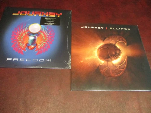 JOURNEY VERIFIED 1ST EDITION RELEASES ECLIPSE & FREEDOM 2LP SETS GATEFOLD COVER