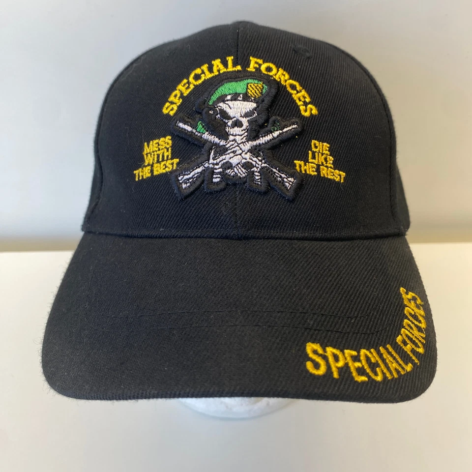 De colección Sombrero Fuerzas Especiales Desorden con el Mejor Troquel Como el Resto Calavera Rifles Pistola Foto 2 de 4
