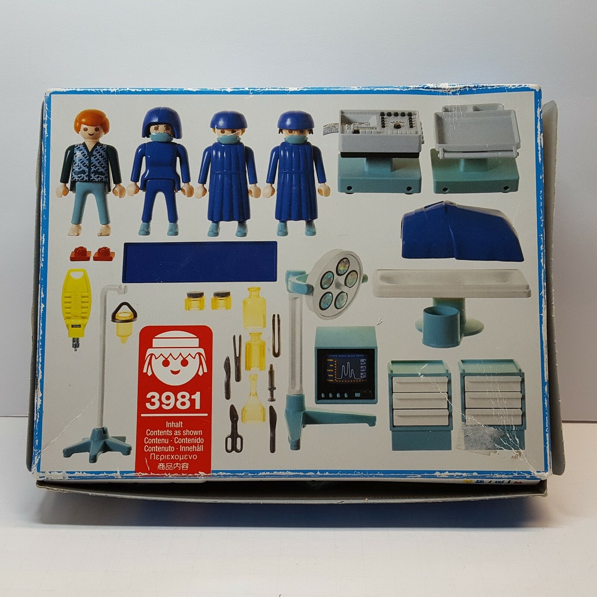 Vintage 1997 Complete PLAYMOBIL 3981 Hospital Operating Room