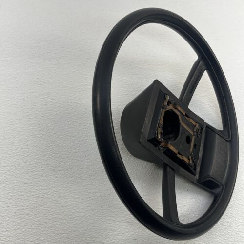 1982 -1992 Chevrolet Camaro Factory Original Steering Wheel GM Black Leather OEM - Picture 6 of 24