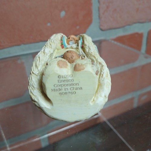 1999 Enesco Friends Of The Feather Resin Indianer Dekor - Bild 7 von 9