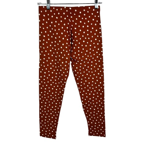 Cat And Jack Orange And White Polka Dot Slim Legging Elastic In Different Sizes - Picture 6 of 6