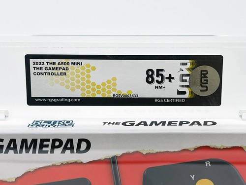 The A500 Mini Controller Mini Pad RGS 85+ NM+ Graded SEALED Retro Games NO VGA - Picture 7 of 10