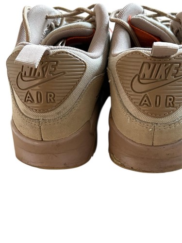 Mens beige Airmax 90 Surplus cordura fabric trainers size 8 - Picture 3 of 7