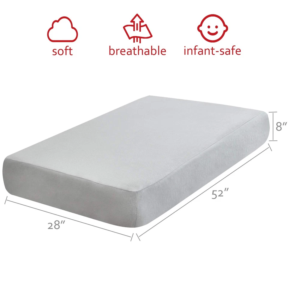 Фланелевая простыня для кроватки мальчика или девочки, 100% хлопок, небесно мягкая облегающая для... - Изображение 3 из 4