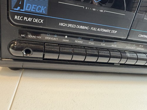 Magnavox Integrated Stereo Tape Radio System Belt Drive Plattenspieler MX1275 BK02 - Bild 5 von 20
