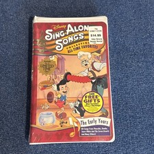 Disneys Sing Along Songs - Sing Along Songs: The Early Years (VHS, 1997)