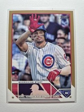 2023 Topps Update Scorching Start Christopher Morel Gold /2023 #US41 