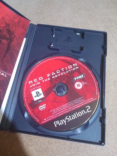 Red Faction (Sony PlayStation 2, 2001) Completo con Manual - Imagen 3 de 4
