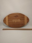 Arkansas Razorbacks Wooden Cutting Board Trivet Tray Football Shape College Hogs