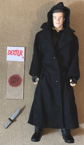 DEXTER MORGAN 7” Figure Dark Defender Bif Bang Pow Comic Con Exc 2009 LOOSE