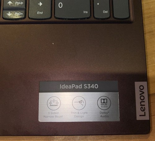 Lenovo IdeaPad S340-15IWL 15.6" Laptop i3-8145U 8GB RAM 256GB SSD WIN11 - Picture 2 of 7